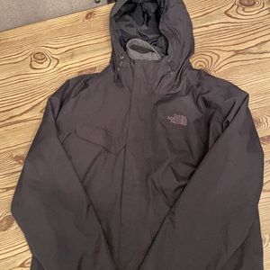 North Face Mens Large two layer coat
